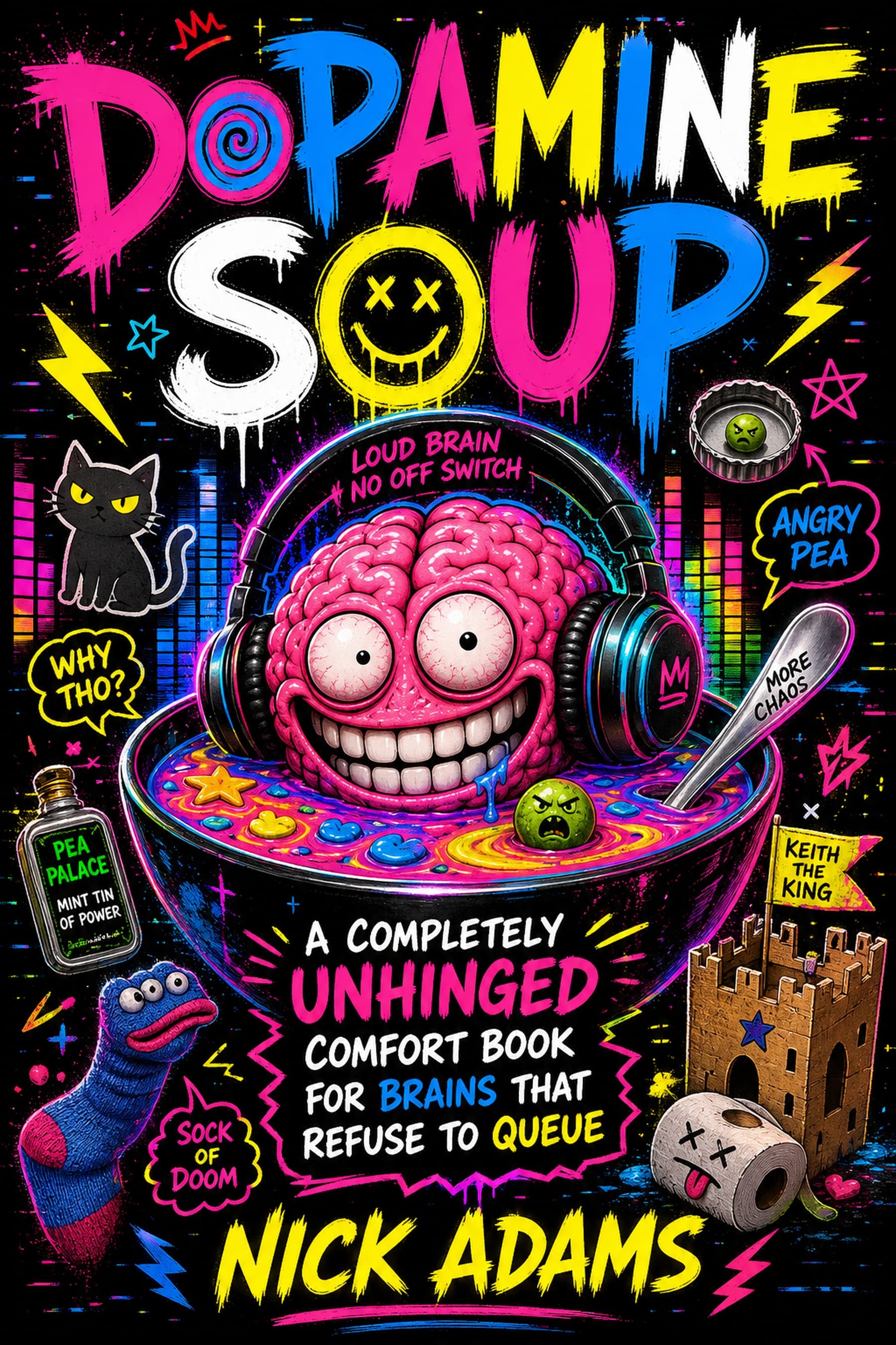 Cover of Dopamine Soup by Nick Adams