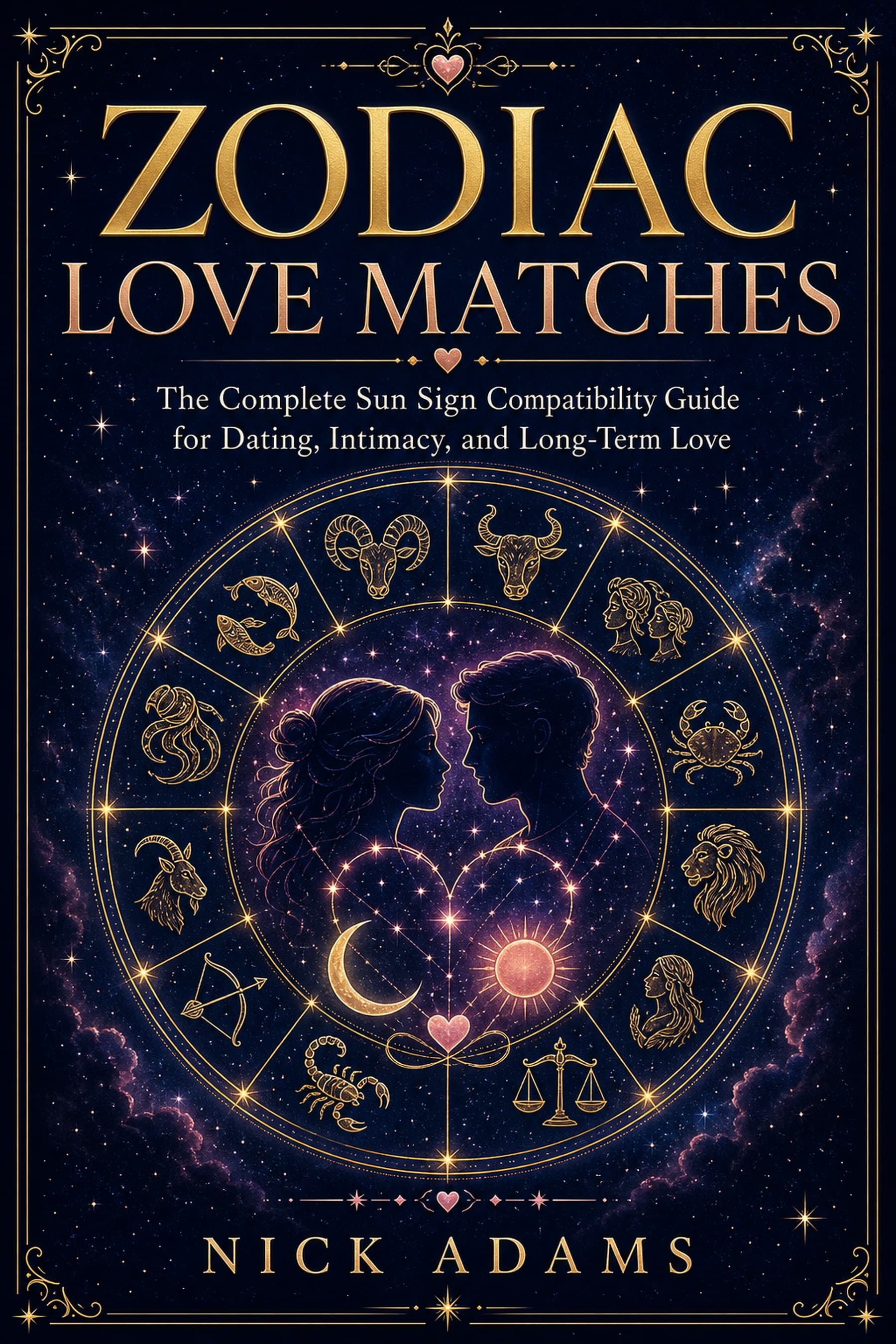 Cover of Zodiac Love Matches by Nick Adams